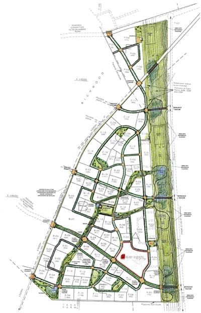 mapa burgundy estate v Kapské Město