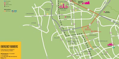 Mapa cape flats