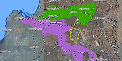 Mapa goodwood Kapské Město