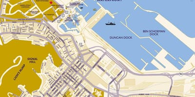 Port of Cape Town živou mapu