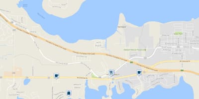 Mapa killarney zahrady