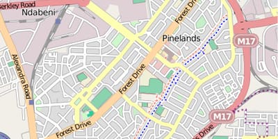Mapa maitland, Cape Town
