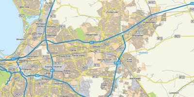 Bellville, Cape Town mapě
