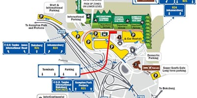 Mapa or tambo parkoviště