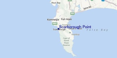 Mapa scarborough Kapské Město