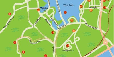Mapa westlake Kapské Město